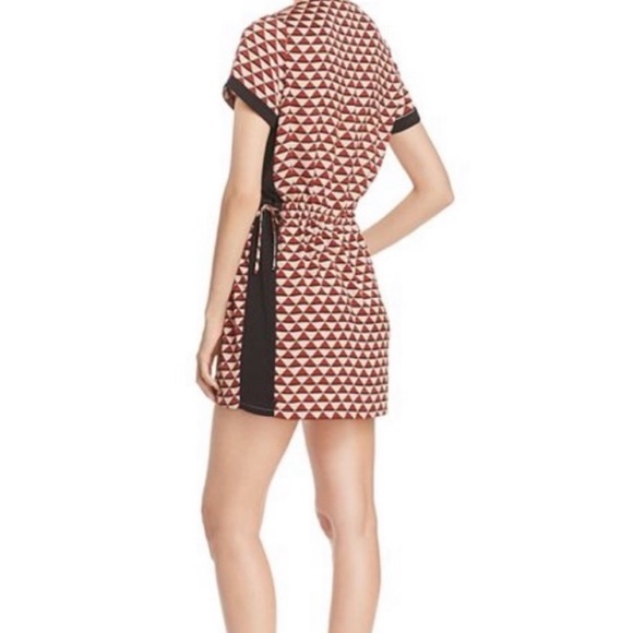 EUC Scotch & Soda Maison Scotch Hip Hop Voila Geometric Print Shift Dress Size S - Picture 2 of 11